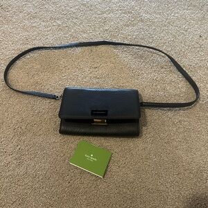 Kate Spade Black Leather Handbag